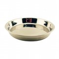 Qt Dog QT Dog SS0249 14" Puppy Pan - Stainless Steel SS0249